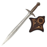 The Lord Of The Rings - Deluxe Sting (80cm, W/ Display Plaque) Sword Display Plaque - Tophatter Daily Deals