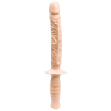 The Manhandler White 10 Inch – Realistic Grip Handle Dildo > Dildos > Large Dildos - Tophatter Daily Deals