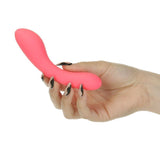 The Mini Swan Wand Glow Pink 12cm Waterproof Massager > Sex Toys For Ladies > G-Spot Vibrators - Tophatter Daily Deals