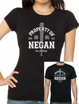 The Walking Dead - Property Of Negan T-Shirt - Tophatter Daily Deals