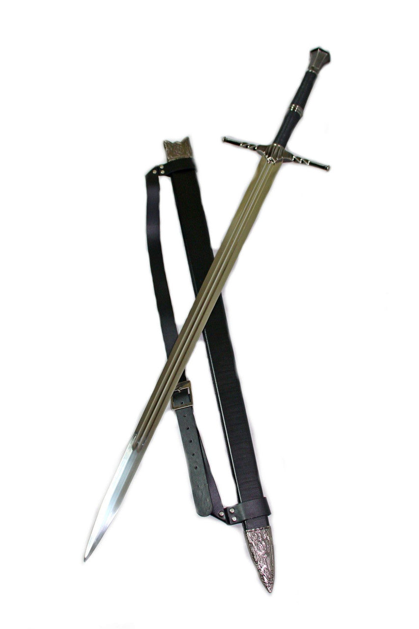 The Witcher III - Geralt's Steel Sword (Mace Pommel) Sword - Tophatter Daily Deals