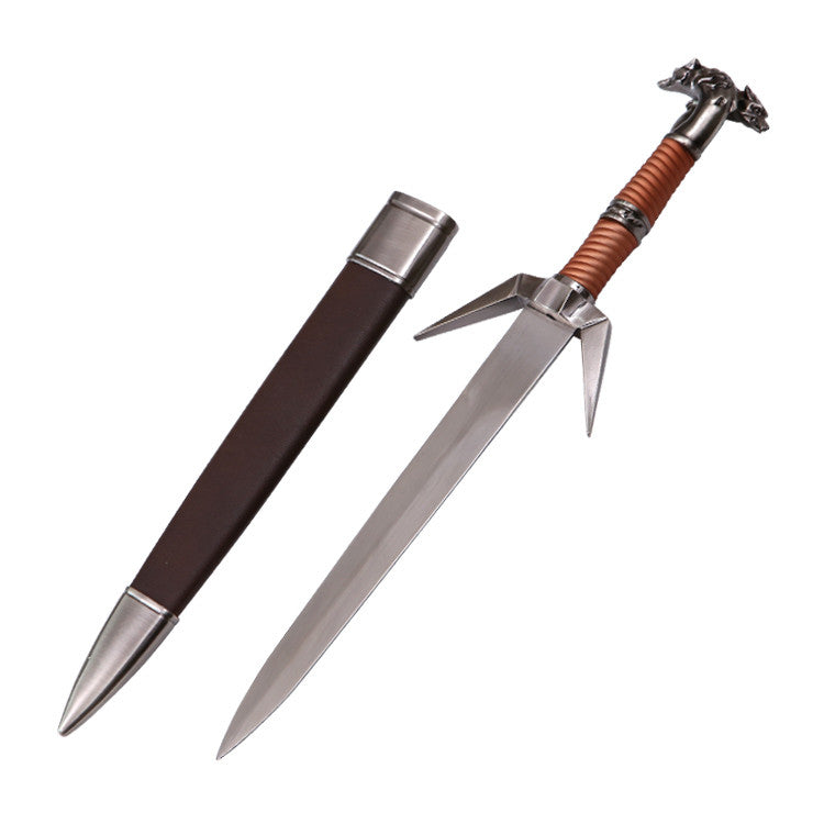 The Witcher - Wild Hunt Silver Serpent Sword Collectable (40cm) Sword - Tophatter Daily Deals