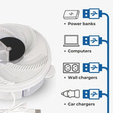 USB Silent Fly Trap Indoor Home Office Quiet Chemical Free - Tophatter Daily Deals