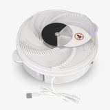 USB Silent Fly Trap Indoor Home Office Quiet Chemical Free - Tophatter Daily Deals