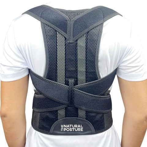 Complete Back Care Support Brace for Posture Correction Black Health & Wellness - Tophatter Daily Deals