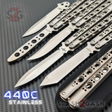 TheONE Butterfly Knife w/ Bushings TITANIUM Balisong - 4X series (clone) Knife-Balisong - Tophatter Daily Deals