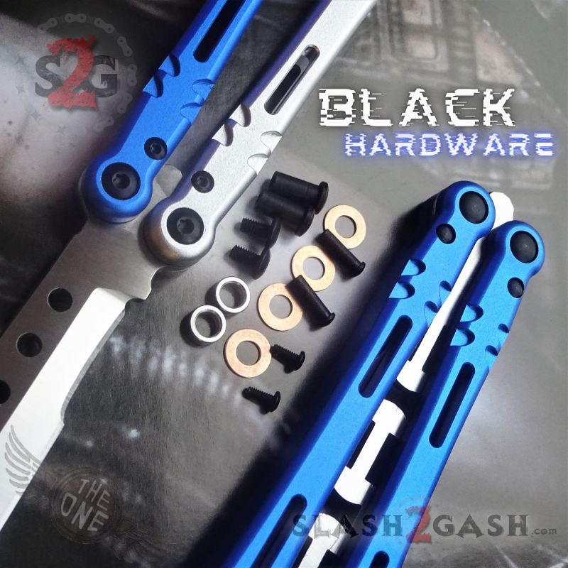 TheONE Channel Balisong ALIEN Butterfly Knife w/ Zen Pins - INKED Knife-Balisong - Tophatter Daily Deals