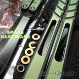 Balisong Spare Hardware Kit for TheONE CHAB (clone) + Zen Pin Knife-Accessory - Tophatter Daily Deals