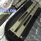 TheONE CHAB Balisong Clone TITANIUM Butterfly Knife D2 w/ Zen Pins - V1 Knife-Balisong - Tophatter Daily Deals