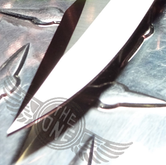 TheONE CHAB Balisong Clone TITANIUM Butterfly Knife D2 w/ Zen Pins - V1 Spare Alt Blade Only - Sharp (Satin) + Additional Hardware Knife-Balisong - Tophatter Daily Deals
