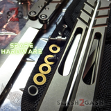 Balisong Spare Hardware Kit for TheONE CHAB (clone) + Zen Pin Hardware Kit for CHAB clone (WITHOUT Zen Pin) Knife-Accessory - Tophatter Daily Deals