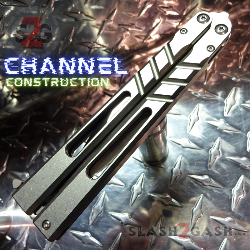 Spare Training Blade for TheONE CHAB clone Balisong + Hardware Knife-Balisong - Tophatter Daily Deals