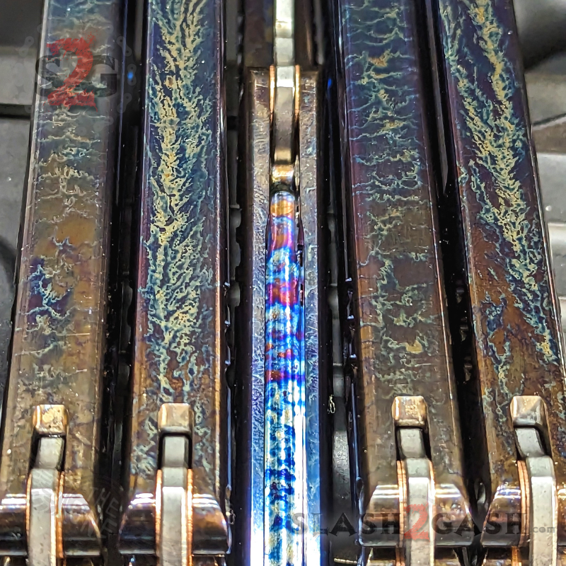 TheONE Channel REP Butterfly Knife TITANIUM Balisong (clone) - Pinless Knife-Balisong - Tophatter Daily Deals