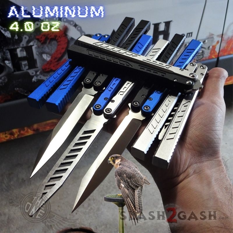 TheONE Channel Balisong FALCON Butterfly Knife w/ Zen Pins - ORIGINAL Knife-Balisong - Tophatter Daily Deals