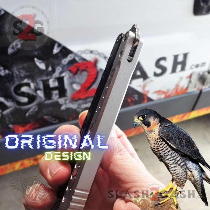 TheONE Channel Balisong FALCON Butterfly Knife w/ Zen Pins - ORIGINAL Knife-Balisong - Tophatter Daily Deals