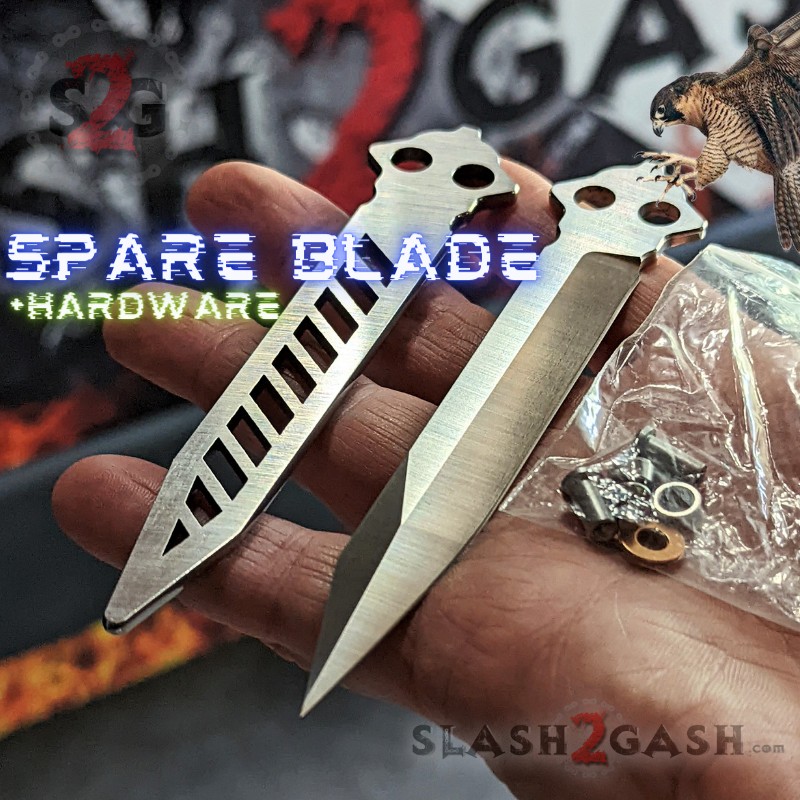 TheONE Channel Balisong FALCON Butterfly Knife w/ Zen Pins - ORIGINAL Knife-Balisong - Tophatter Daily Deals