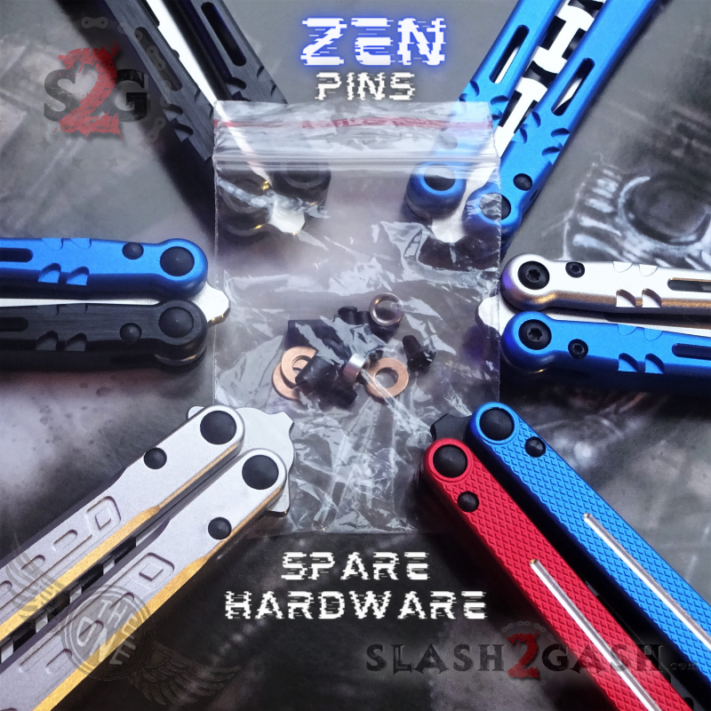 Balisong Spare Hardware Kit for TheONE KRAKEN (clone) FALCON or ALIEN Knife-Accessory - Tophatter Daily Deals