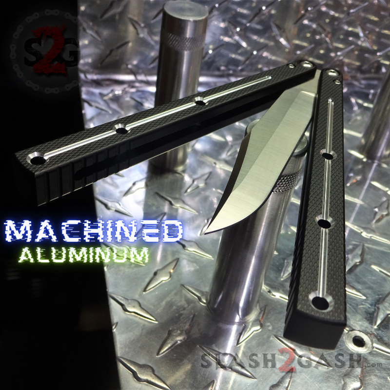 TheONE Channel Balisong KRAKEN Butterfly Knife w/ Zen Pins - (clone) Knife-Balisong - Tophatter Daily Deals