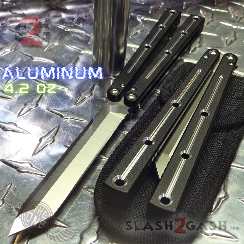 TheONE Channel Balisong KRAKEN Butterfly Knife w/ Zen Pins - (clone) Knife-Balisong - Tophatter Daily Deals