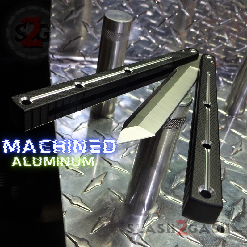 TheONE Channel Balisong KRAKEN Butterfly Knife w/ Zen Pins - (clone) Knife-Balisong - Tophatter Daily Deals