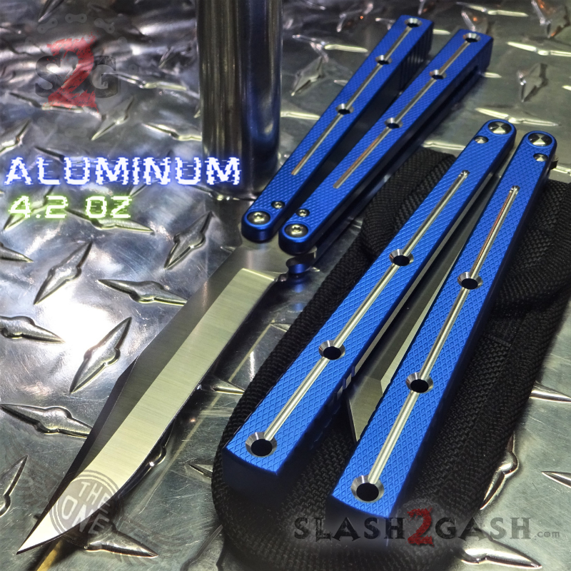 TheONE Channel Balisong KRAKEN Butterfly Knife w/ Zen Pins - (clone) Knife-Balisong - Tophatter Daily Deals