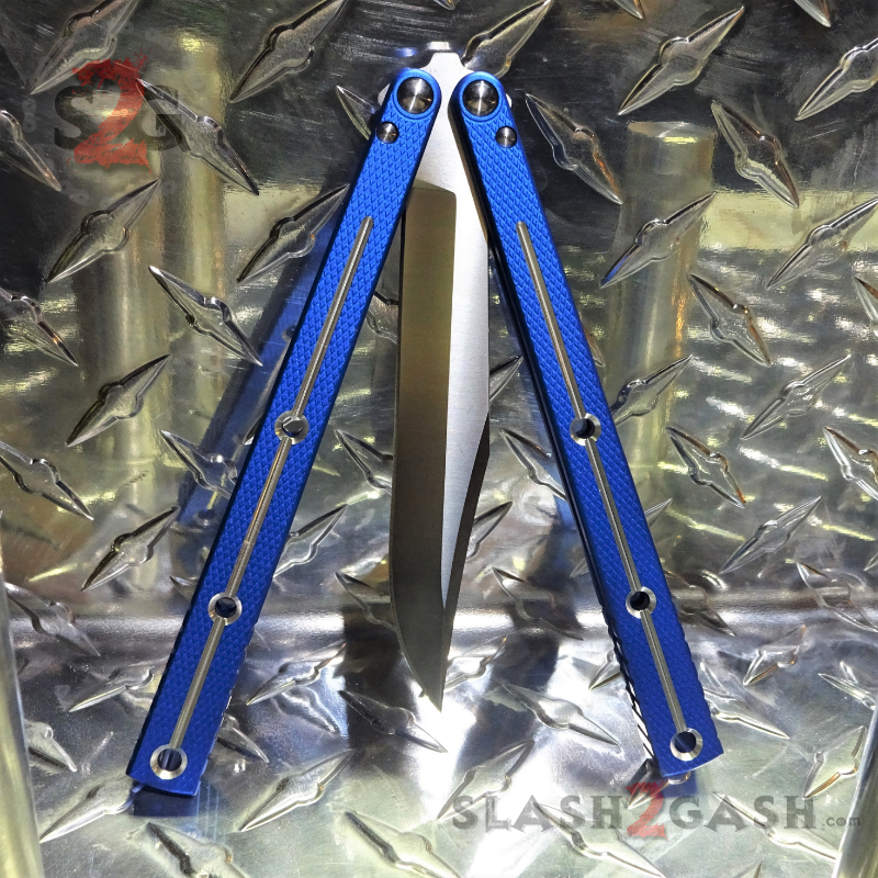 TheONE Channel Balisong KRAKEN Butterfly Knife w/ Zen Pins - (clone) Knife-Balisong - Tophatter Daily Deals