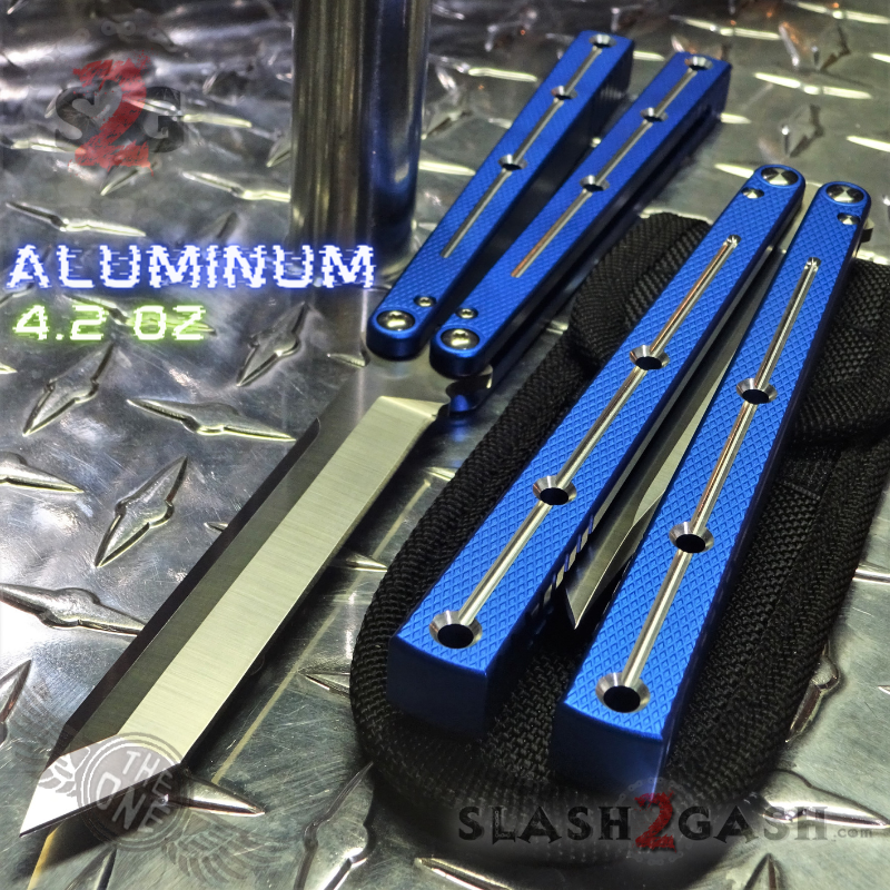 TheONE Channel Balisong KRAKEN Butterfly Knife w/ Zen Pins - (clone) Knife-Balisong - Tophatter Daily Deals