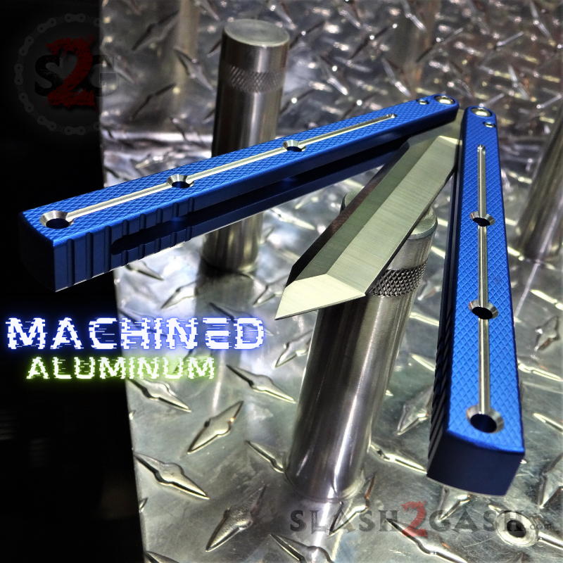 TheONE Channel Balisong KRAKEN Butterfly Knife w/ Zen Pins - (clone) Knife-Balisong - Tophatter Daily Deals