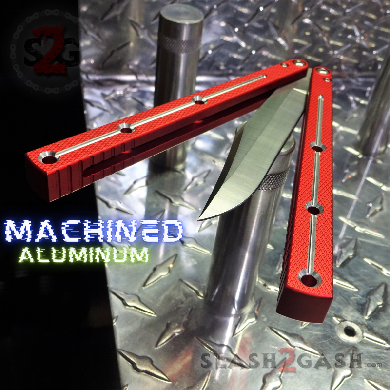 TheONE Channel Balisong KRAKEN Butterfly Knife w/ Zen Pins - (clone) Knife-Balisong - Tophatter Daily Deals