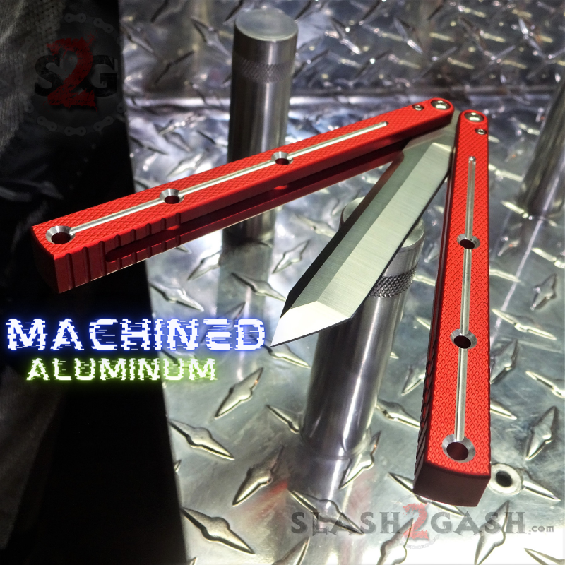 TheONE Channel Balisong KRAKEN Butterfly Knife w/ Zen Pins - (clone) Knife-Balisong - Tophatter Daily Deals