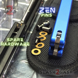 TheONE Channel Balisong KRAKEN Butterfly Knife w/ Zen Pins - (clone) Knife-Balisong - Tophatter Daily Deals