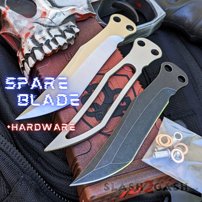 TheONE Channel Balisong TITANIUM Butterfly Knife D2 Monarch - V2 (clone) Knife-Balisong - Tophatter Daily Deals
