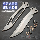 TheONE Channel Balisong TITANIUM Butterfly Knife D2 Orca - (clone) Knife-Balisong - Tophatter Daily Deals