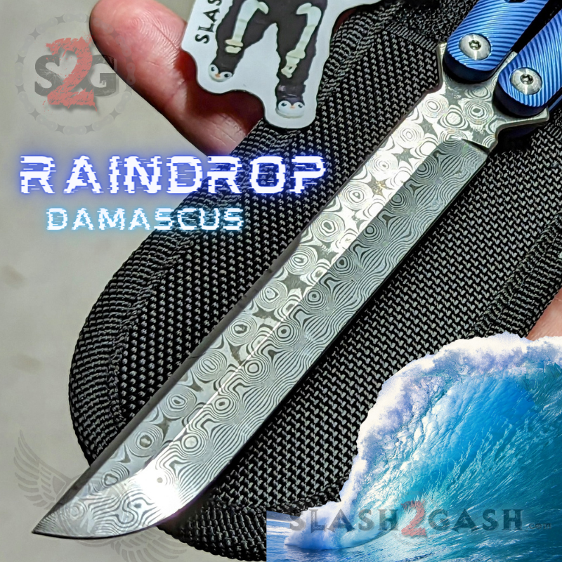 TheONE Tsunami Clone TITANIUM Balisong Butterfly Knife - Channel Knife-Balisong - Tophatter Daily Deals