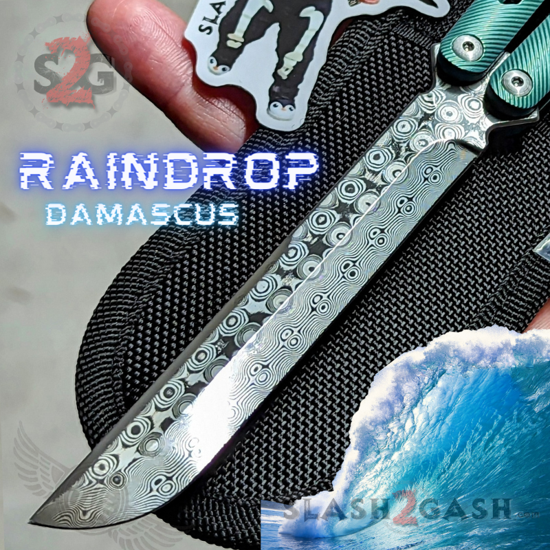 TheONE Tsunami Clone TITANIUM Balisong Butterfly Knife - Channel Knife-Balisong - Tophatter Daily Deals