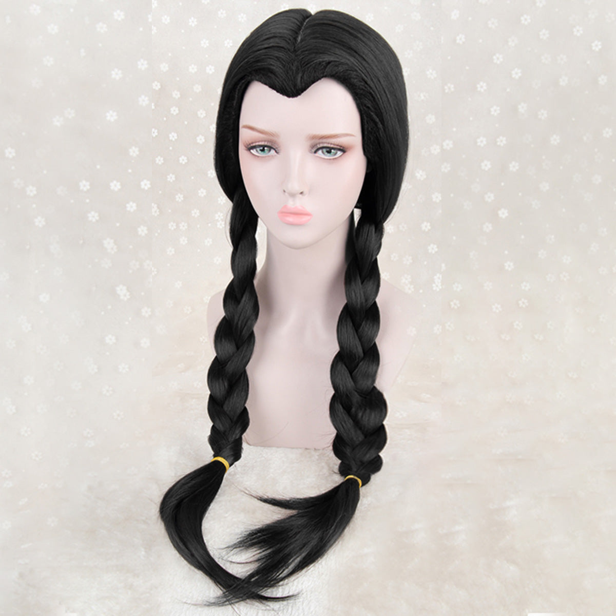 The Addams Family Wednesday Addams Black Cosplay Wig Wig - Tophatter Daily Deals