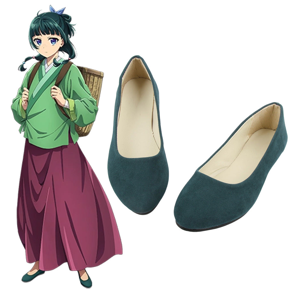 The Apothecary Diaries Maomao Green Cosplay Shoes Shoes/Boots - Tophatter Daily Deals