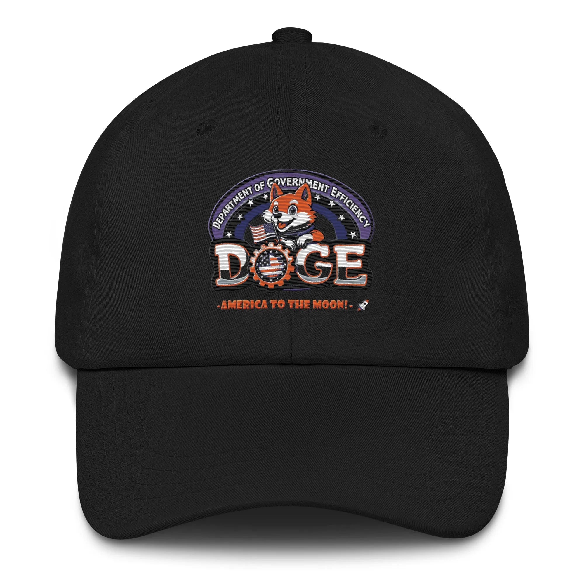Official DOGE Department Of Government Efficiency Hat Black D.O.G.E. Hats - Tophatter Daily Deals