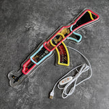 AK47 The Empress 3D Colorful Neon Night Lamp Wall Decor - Tophatter Daily Deals