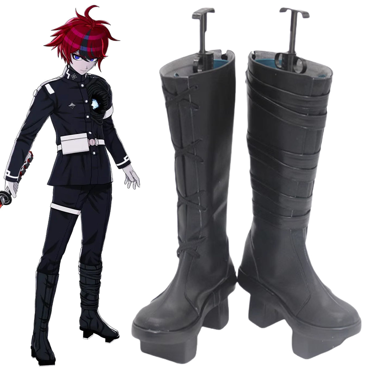 The Hundred Line -Last Defense Academy-Takumi Sumino Shoes Cosplay Boots Shoes/Boots - Tophatter Daily Deals