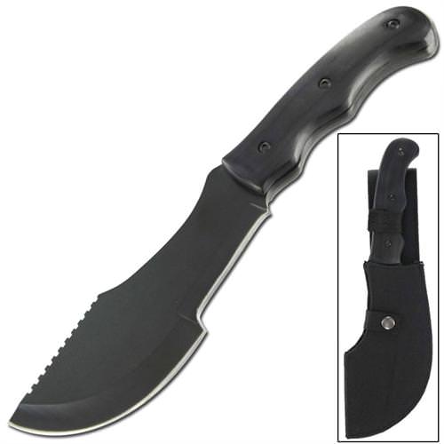 The Hunted Sweeper Tracker T-3 Knife Black Collectible Weapons - Tophatter Daily Deals