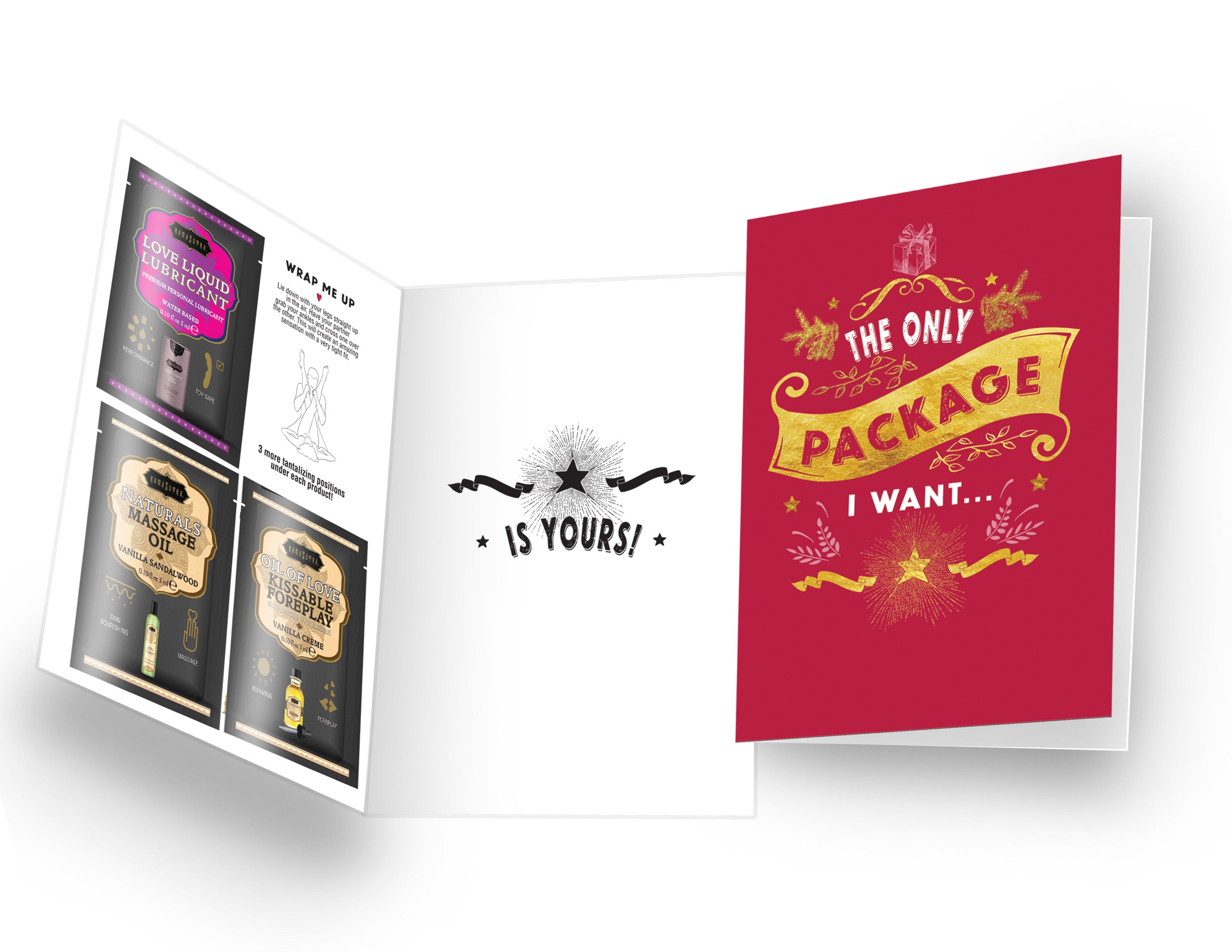 The Only Package I Want...Is Yours! Greeting Card - Tophatter Daily Deals