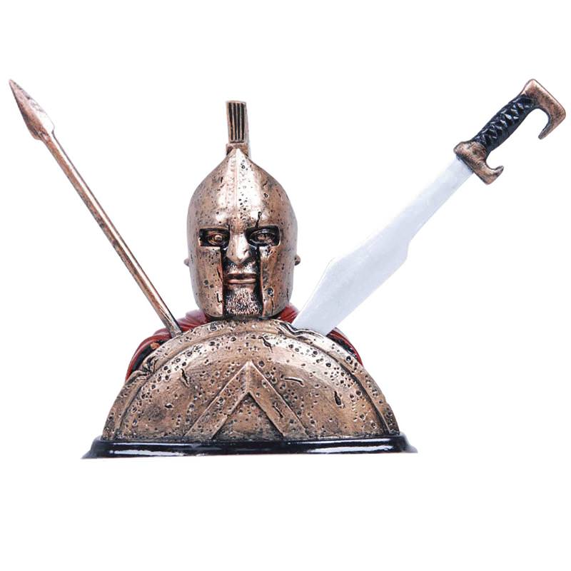 The Ultimate Hoplite Warrior Spartan Desk Accessory - Tophatter's Guns'N'Weapons Store Collectible Weapons - Tophatter Daily Deals
