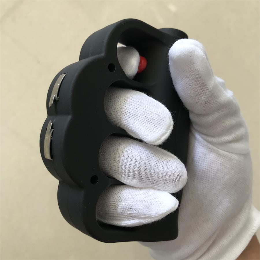 Multi-function Knuckle Stun GUN Baton Flashlight - Tophatter Daily Deals