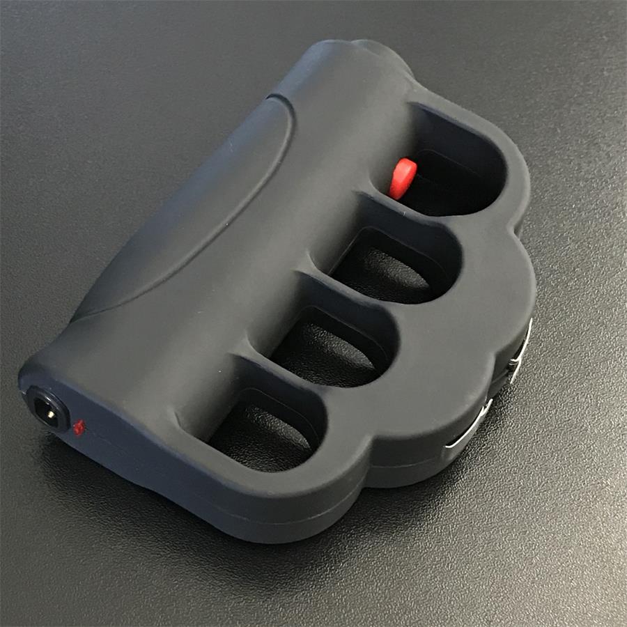 Multi-function Knuckle Stun GUN Baton Flashlight - Tophatter Daily Deals