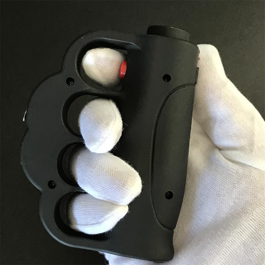 Multi-function Knuckle Stun GUN Baton Flashlight - Tophatter Daily Deals