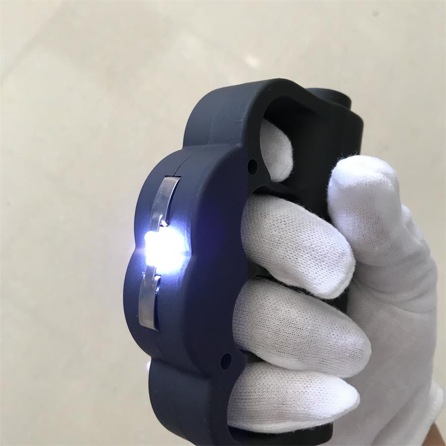 Multi-function Knuckle Stun GUN Baton Flashlight - Tophatter Daily Deals