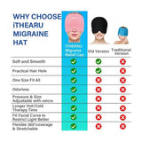 Headache and Migraine Relief Cap - Ice Mask or Hat for Migraines Tension Relief Dark and Cool Cap Hot Sale - Tophatter Daily Deals