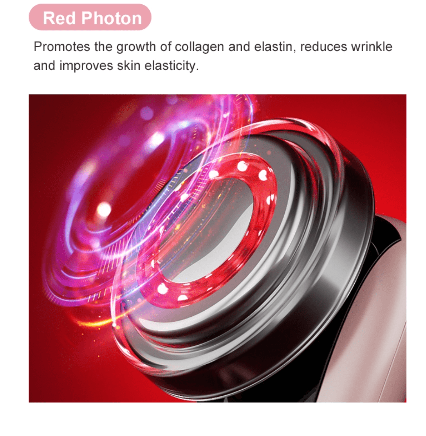 Skin Tightening Machines - Photon LED Light Skin Rejuvenation Therapy Device RF EMS Lifting Firming Beauty Health & Beauty - Tophatter Daily Deals