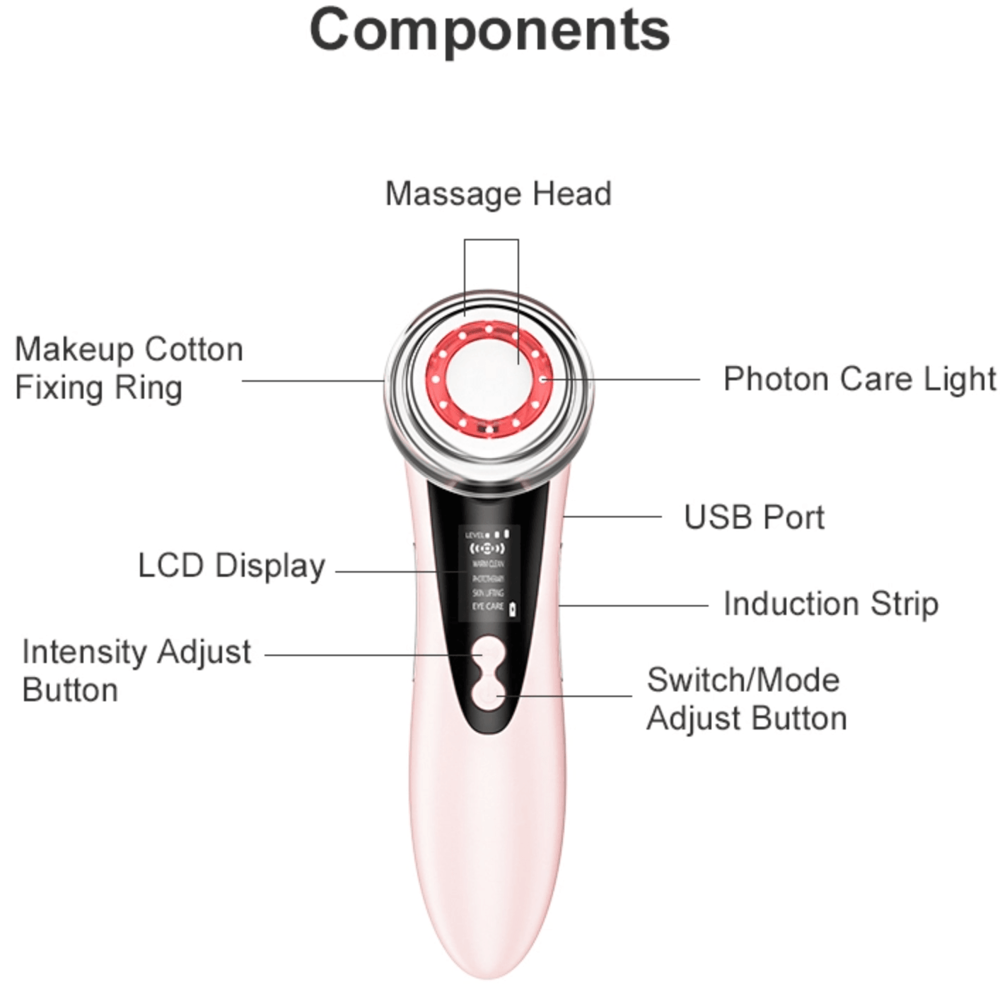 Skin Tightening Machines - Photon LED Light Skin Rejuvenation Therapy Device RF EMS Lifting Firming Beauty Health & Beauty - Tophatter Daily Deals